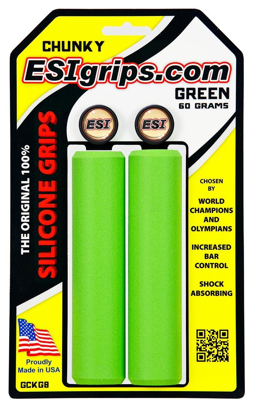 Гріпси ESI Chunky Green (зелені), OBOD_GCKG8