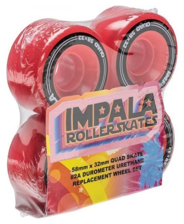 Колеса для роликів Impala 4 Pack - Red, FRD.039346