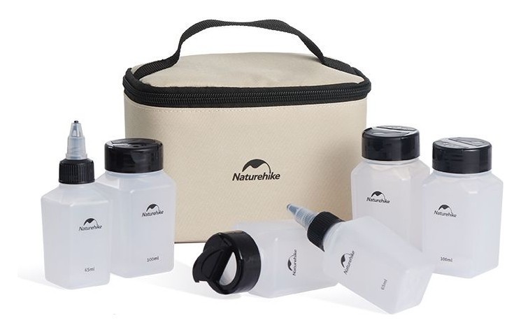 Набір ємностей для спецій Naturehike CNH22CJ043, 6 предметів, FNR_6975641887553