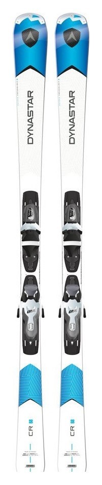 Ліжі гірські (комплект) Dynastar CR 68 ECO + Xpress 10 156см White/blue (DACIZ02+FCCD033) O, RCH_20680