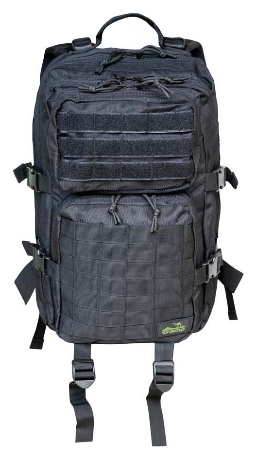 Рюкзак Tramp Squad чорний 35л UTRP-041, UTRP-041-black
