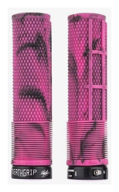 Гріпси DMR Brendog DeathGrip Thick (A20) Flangeless [Marble Pink], OBOD_DMR-G-BREN2-THICK-MP