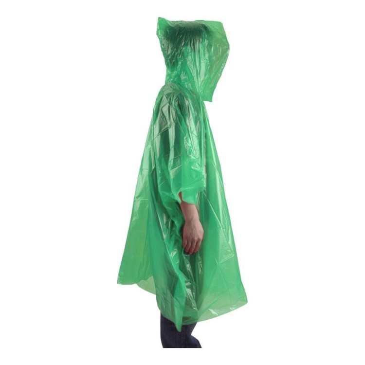 Пончо AceCamp Emergency Rain Poncho green, 3907-GR