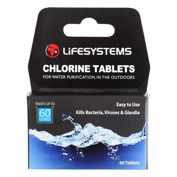 Таблетки для дезінфекції води Lifesystems Chlorine, 31201