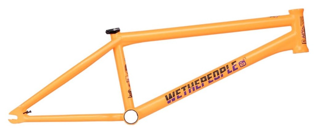 Рама WeThePeople DOOMSAYER 20.75"TT Jordan Godwin Signature матова оранжева, VELD_4055822512190