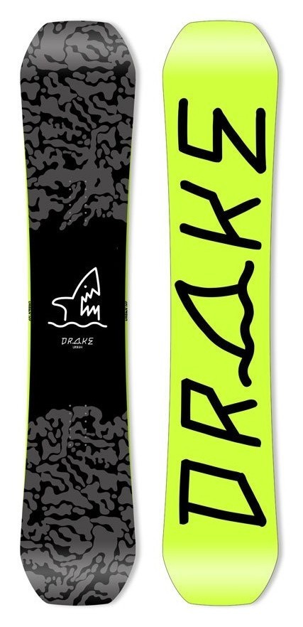 Сноуборд Drake URBAN 154 Black/grey/light green (76261004) O, RCH_20242