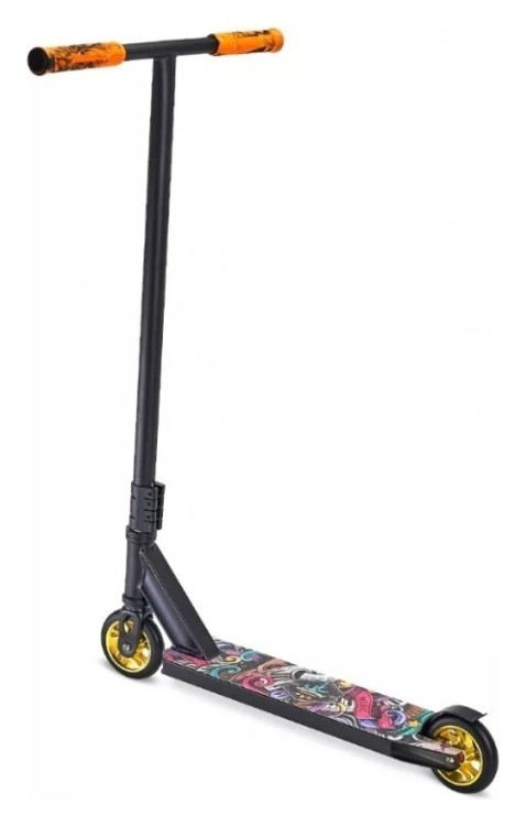 Трюковый самокат Bavar Sport 1314, черный, 1031471
