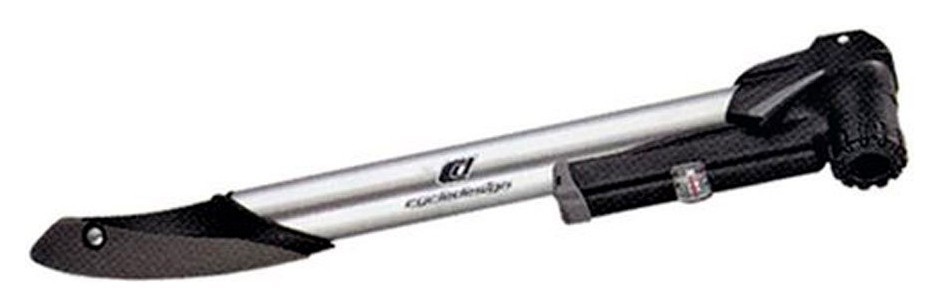 Насоси для велосипедів Cycledesign ALU P-METR Silver/black (PP1687), RCH_17867