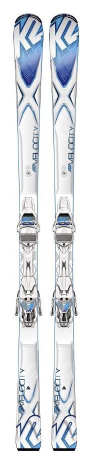 Ліжі гірські комплект K2 AMP VELOCITY M3 11+M3 11.0 TC 165см White/blue (1040107.140.1+1041321.140.1), RCH_16255