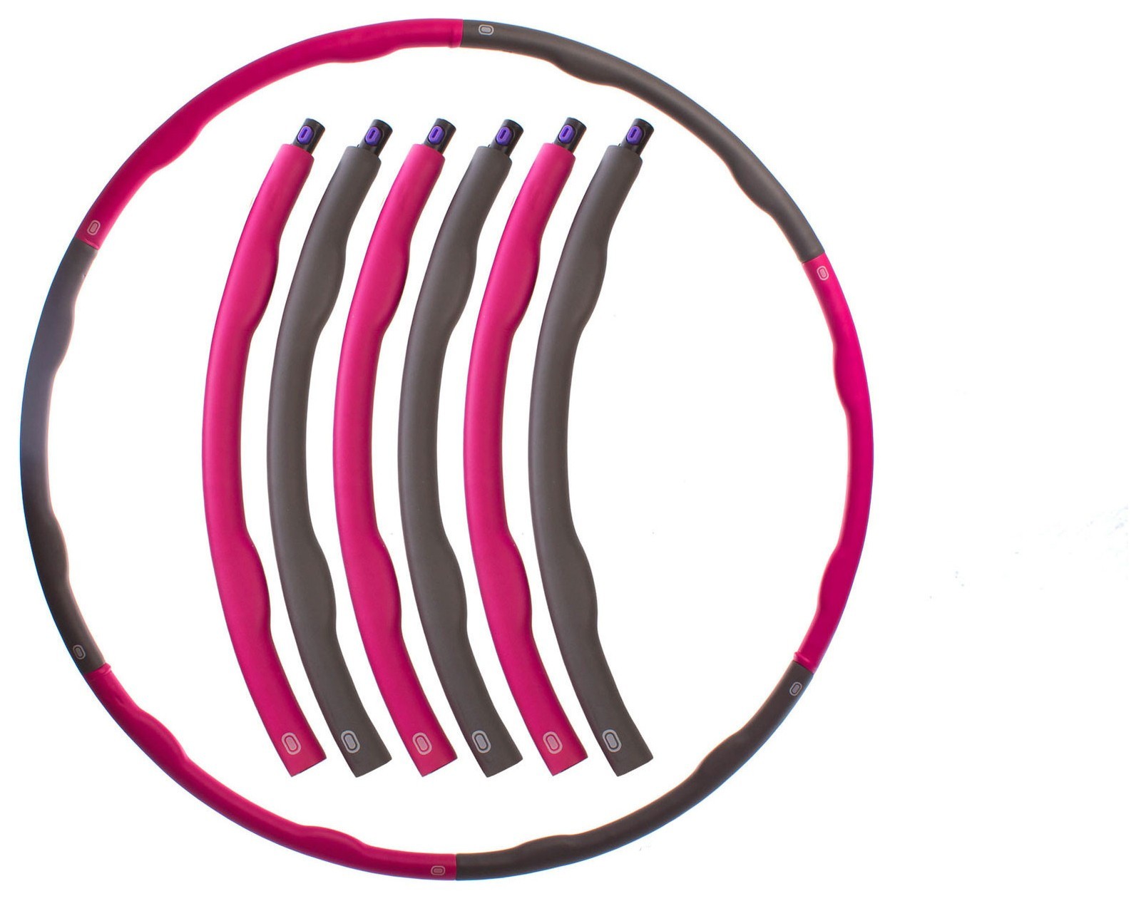 Кнопковий хула хуп масажний (407) Bavar Sport, BVR_168