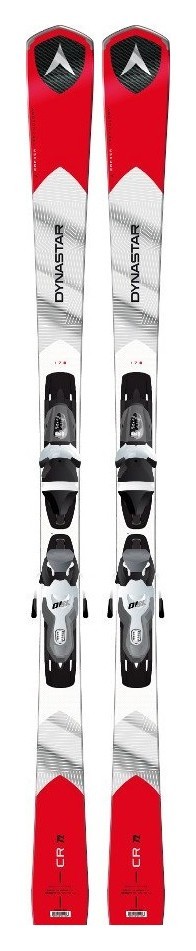 Ліжі гірські (комплект) Dynastar CR 72 PRO XPRESS ECO+XPRESS 10 172см White/red/black (DADC402+FCCD033), RCH_20678