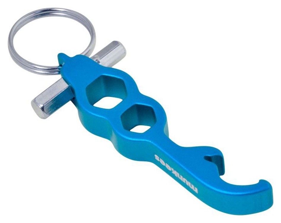 Munkees 3413 брелок-відкривачка Hex Tool blue, 3413-BL
