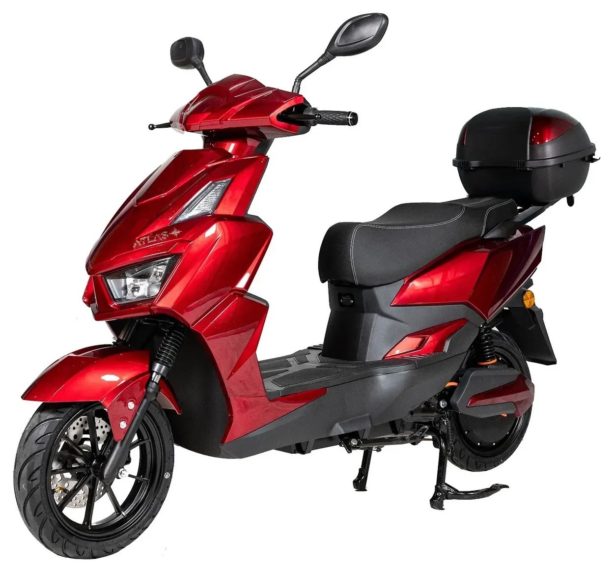 Електроскутер ATLAS Tiger Box Plus 2000W Red, TOK_3123