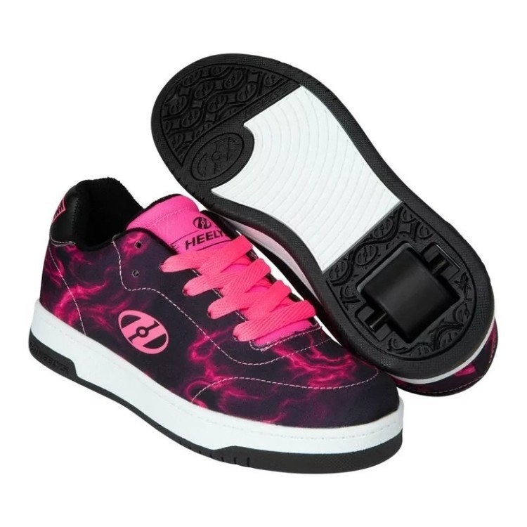 Роликові кросівки Heelys Sleek (AHE00225061) Black/Pink, HLY-G1W-5185