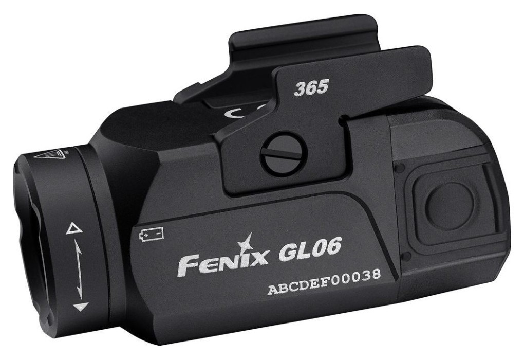 Фонарь для пистолета Fenix GL06-365, FNR_GL06-365