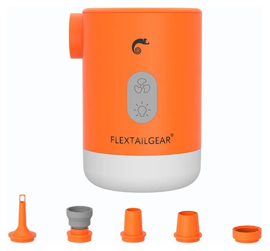 Насос-фонарь-powerbank кемпинговый Flextail Max Pump 2 Pro, оранжевый, FNR_MP2P4000-OG-i