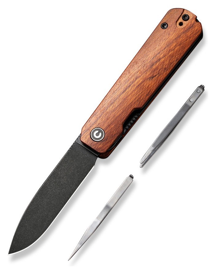 Ніж складаний Civivi Sendy Guibourtia Wood C21004A-2, FNR_C21004A-2