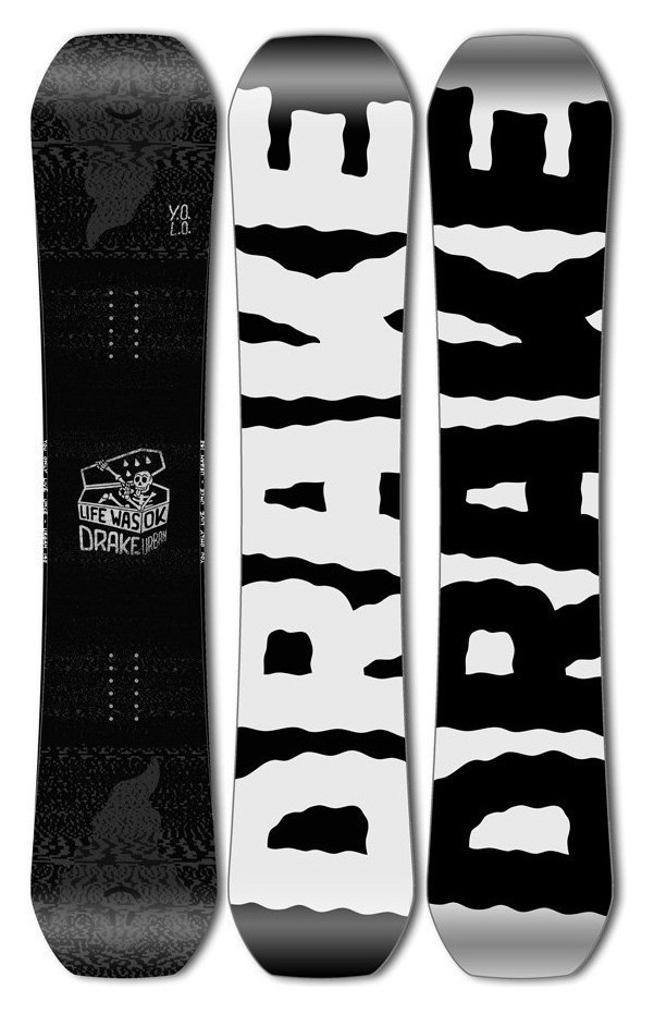 Сноуборд Drake URBAN 154 Black/white (76271003), RCH_20240