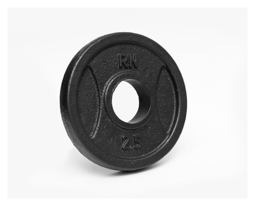Диск олимпийский металлический 2,5 кг RN-Sport под гриф Ø50мм, RNS_RN_chg 2.5-51