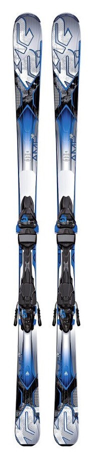 Ліжі гірські комплект K2 AMP 76 TI M3 12+MOD 10.0 M3 156см Grey/blue (1030007.140.1+1031011.140.1) H, RCH_16251