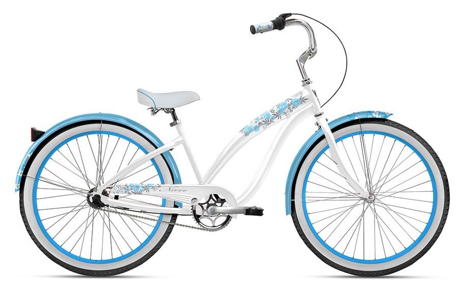 Велосипед круїзер Nirve Lahaina 3-Speed 26″ 16″ Froyo (05-1138-WH), RCH_9221