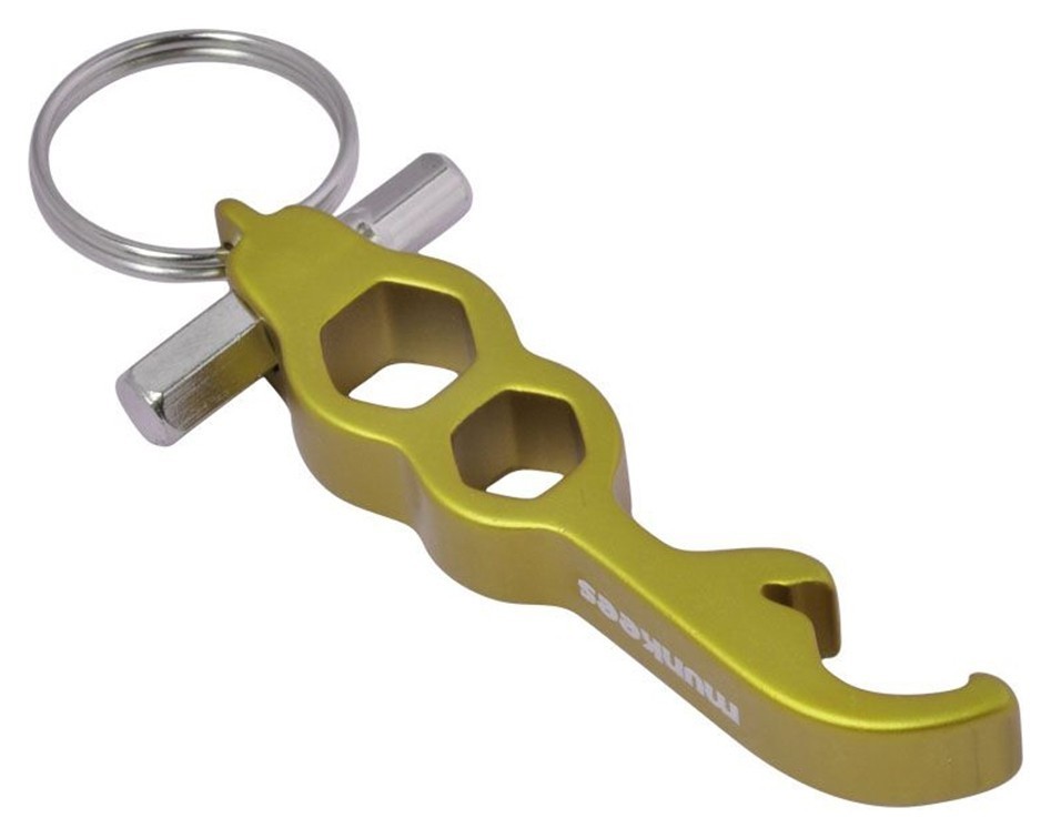 Munkees 3413 брелок-відкривачка Hex Tool green, 3413-GR