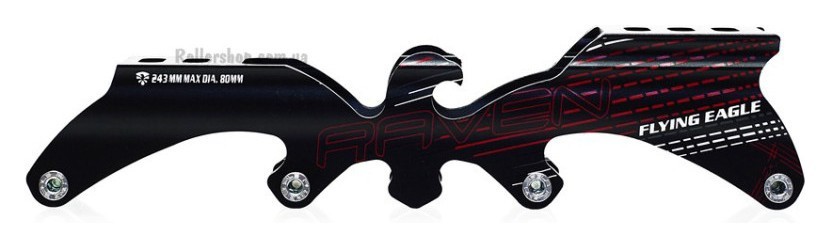 Рами для роликів Flying Eagle F4 Raven 231 mm чорні, ROL_12107