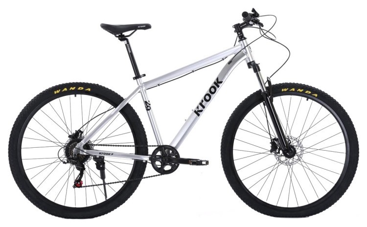 Велосипед 29" Krook 29 2025 сірий, SKE-70-70