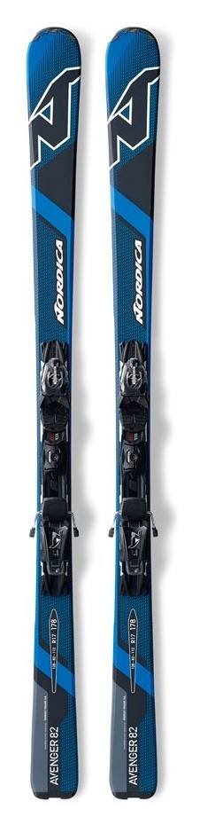 Ліжі гірські комплект Nordica AVENGER 82 EVO+N ADV PRE 170см Blue/black (0A5069Q5+0C4042 001), RCH_16246