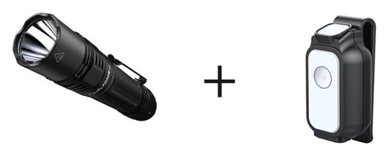 Фонарь ручной Fenix PD36R Pro + Фонарь ручной Fenix MINI-LITE, FNR_PD36RPRO-MINILITE