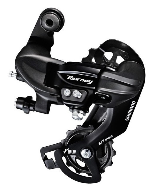 Переключатель задн. индекс. 7-к под болт черн. SHIMANO TY-300, DERB-046-1