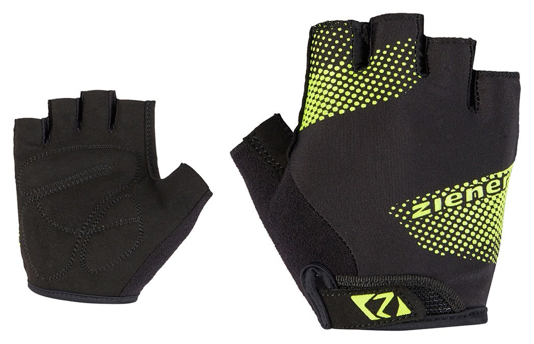Ziener велоперчатки Casmiro Jr poison yellow L, 415001-737-L