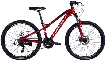 Велосипед AL 26" Formula BLACKWOOD DD FR рама-13" червоно-сріблястий 2025