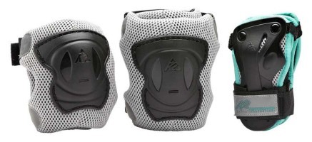 Захисний комплект для роликових коньків K2 PERFORMANCE W PAD SET M Black/white (3041603)