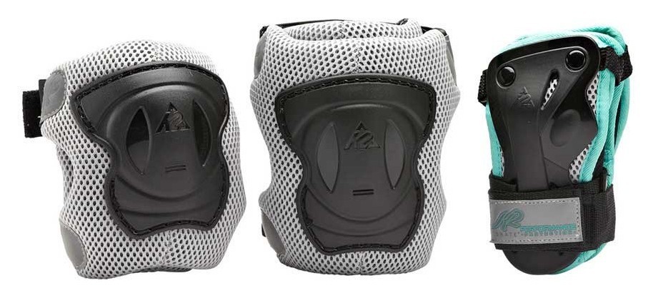 Захисний комплект для роликових коньків K2 PERFORMANCE W PAD SET M Black/white (3041603), RCH_18935