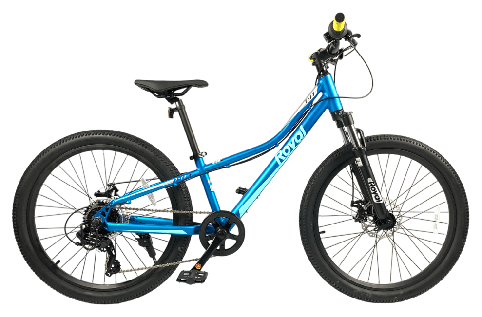 Велосипед RoyalBaby Royal 7-17 24", OFFICIAL UA, синій, RB24-37-blue