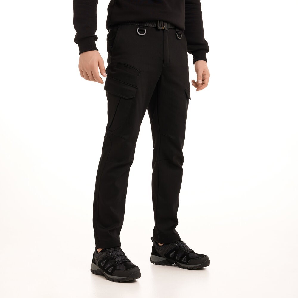 Зимові тактичні брюки чорні Pobedov trousers Tactical ЗИМА 3XL, POB_00000002756