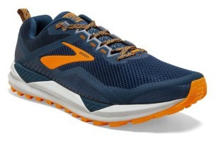 Кросівки чоловічі Brooks CASCADIA 14 M 45 (11.0US) Poseidon/orange/grey (1103101D489)