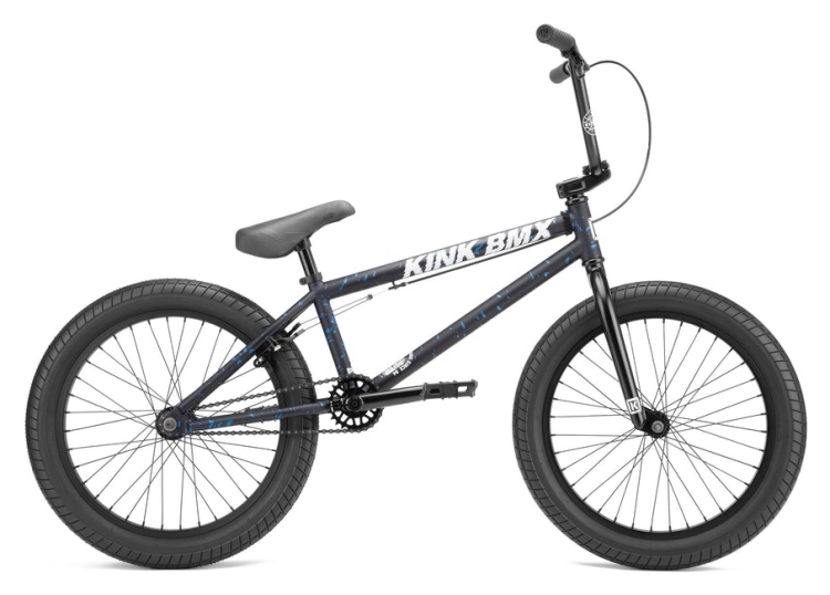 Велосипед KINK BMX CURB 20" 2022 Matte Blood Blue, FRD.0396641