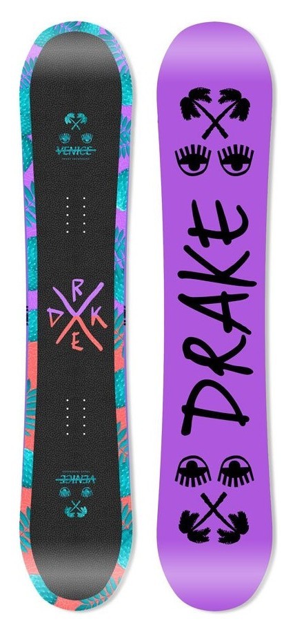 Сноуборд Drake VENICE 148 Violet/black (76261013), RCH_20234