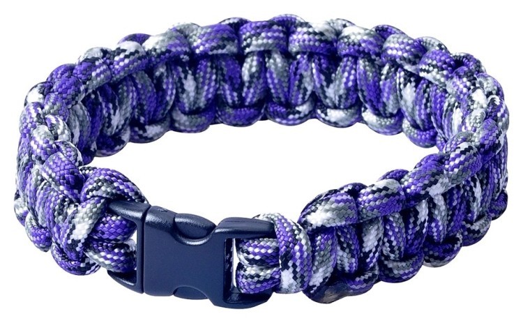 Munkees 6468 браслет Paracord 20 см фиолетовый, 6468-PR