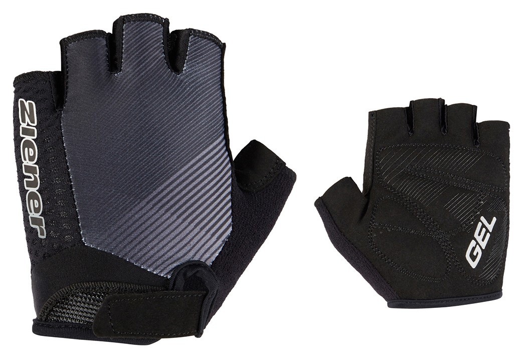 Ziener велоперчатки Chadi Jr black L, 415002-12-L