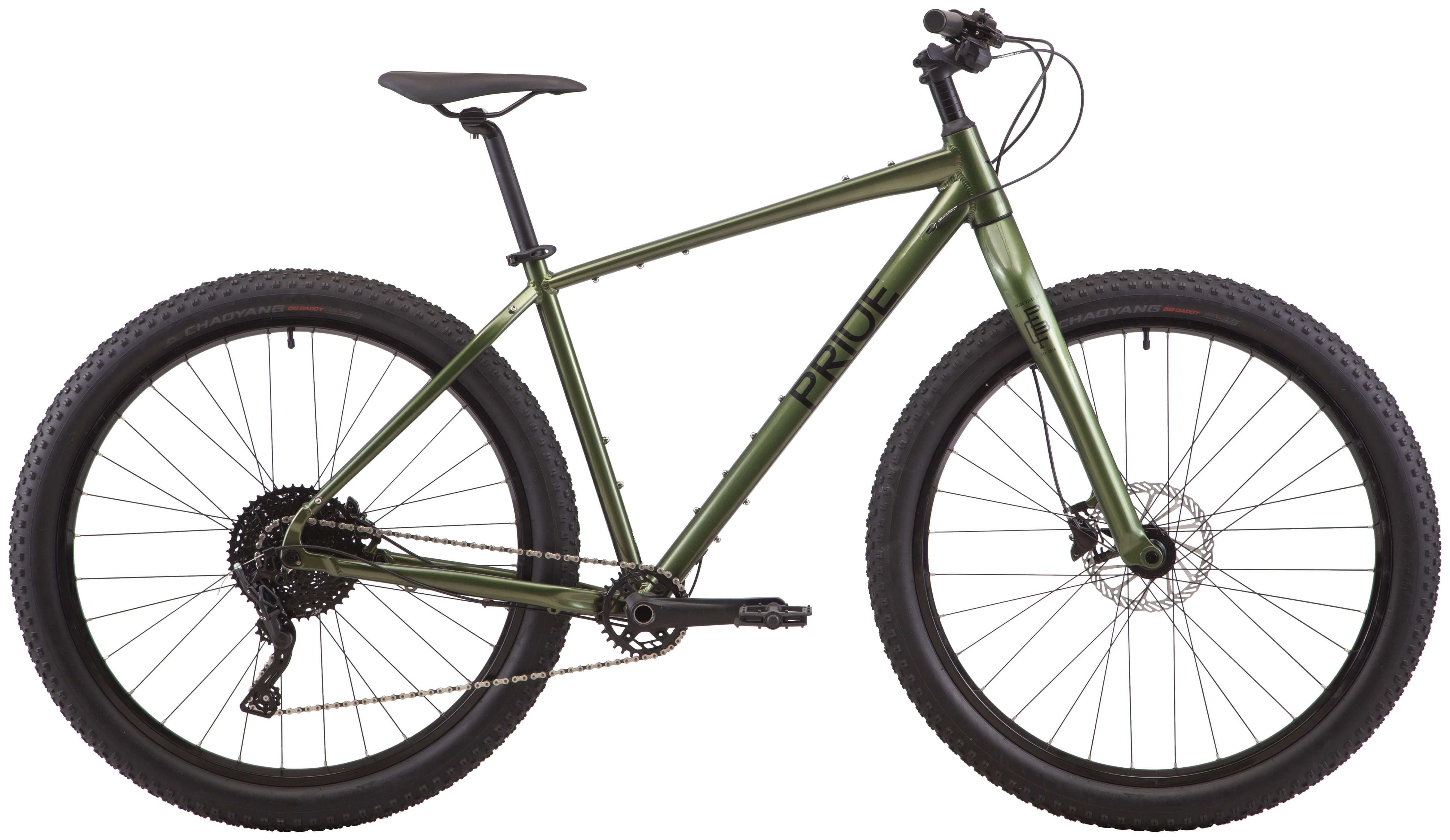 Велосипед 29+" Pride STEAMROLLER рама - M 2024 зеленый, SKD-87-16