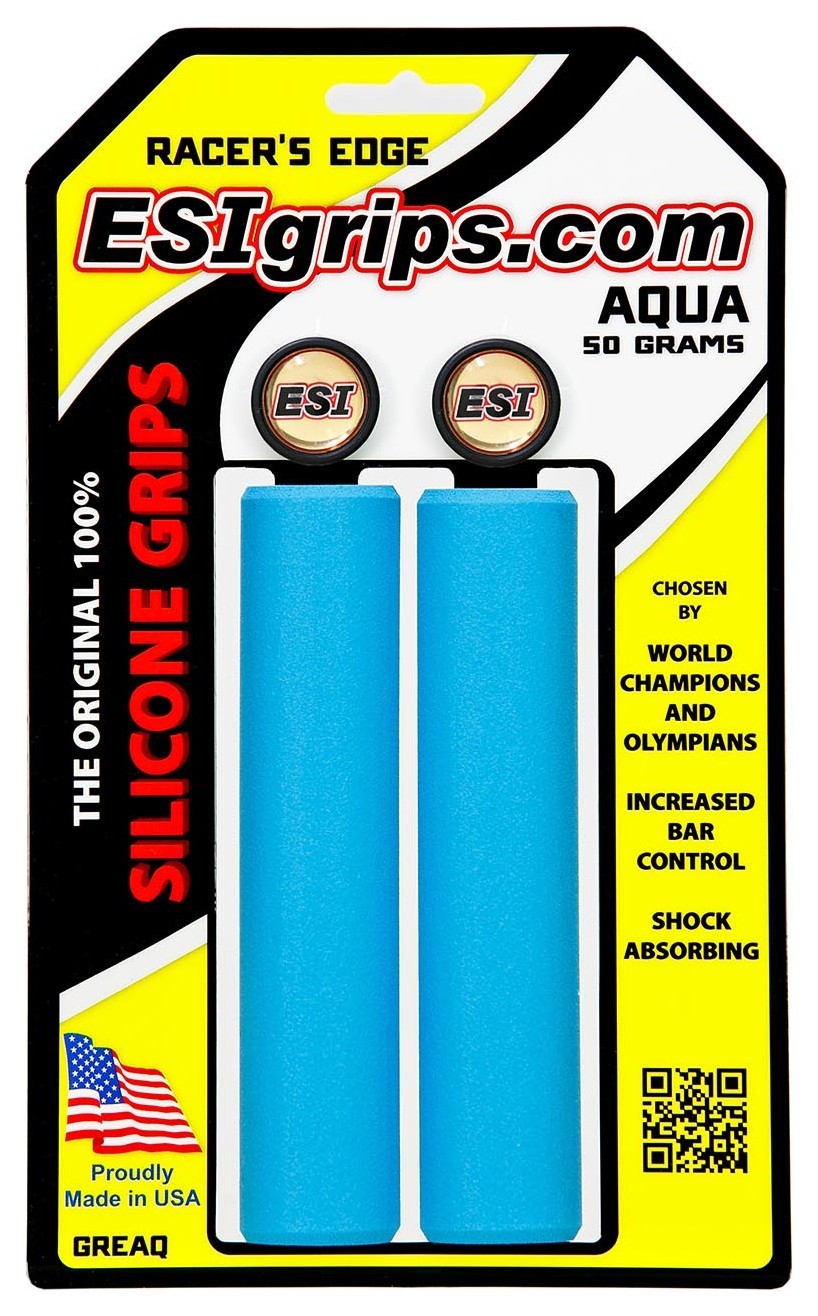 Гріпси ESI Racer's Edge Aqua (блакитні), OBOD_GREAQ
