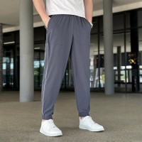 Чоловічі легкі джогери із софту антрацит Pobedov Weekend