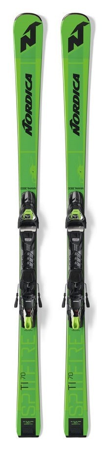 Ліжі гірські комплект Nordica DOB.SPITF.70 TI FDT+TPX12 165см Green/black (0A0244+0C8014NB001), RCH_21919