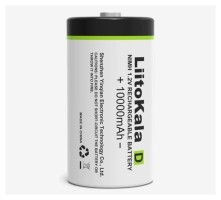 Акумулятор LiitoKala D на 10000мАг 1.2V