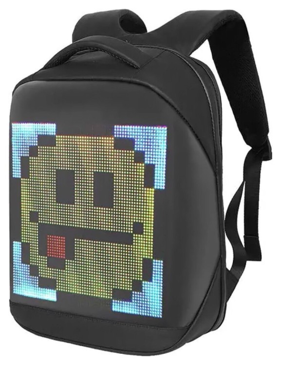 Рюкзак Sobi Pixel Dynamic SB9705 із LED екраном, SB9705_BK