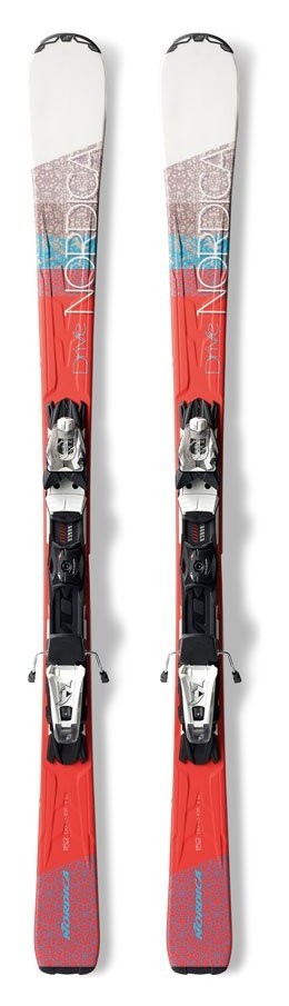 Ліжі гірські комплект Nordica DRIVE 78 CA EVO+N 144см Coral/white (0A5150Q3+0C4040 003), RCH_16232