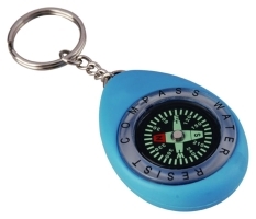 Munkees 3153 брелок-компас Keychain Compass blue